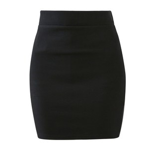 弹力松紧腰胖MM大码 显瘦OL一步工作短群夏 修身 职业包臀裙女春秋季