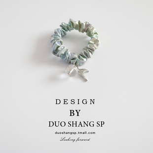 人鱼姬小肠圈 梦幻超仙女发圈头绳可爱日系发饰小清新发绳扎头发