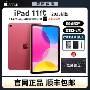 2025新款 iPad11代 苹果 平板电脑 A16芯片全面屏11寸 iPad Apple