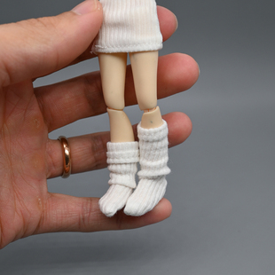 12分娃衣配件ob11妖精体袜子bjd阿巳3.0北冥小雷素体长袜堆堆袜8