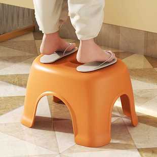 小矮凳子家用塑料加厚客厅茶几板凳儿童卫生间洗澡凳浴室换鞋 椅子