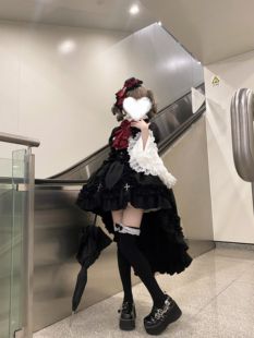 再贩三件套 哥特lolita 意向金 ME洋装