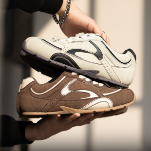 德训鞋 平底运动休闲板鞋 男2025新款 复古潮鞋 子 秋季 MRA疾影赛车鞋