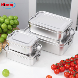 304不锈钢密封饭盒儿童学生食品级日式 午餐便当保鲜收纳户外露营