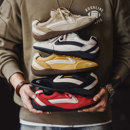 新款 复古透气德训鞋 男款 薄底运动休闲鞋 子 2025秋季 马登极速赛车鞋