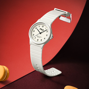 FILA斐乐手表女学生初高中考试专用公务员数字静音男款 石英表6586