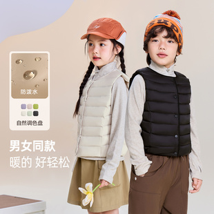 新款 雪中飞服饰冬季 舒适轻薄男女通保暖内搭羽绒小马甲