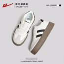 厚底德训鞋 子透气小白鞋 爆款 鞋 新款 休闲板鞋 回力女鞋 女 女2025秋季