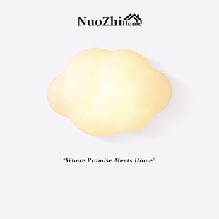 白云装 网红云朵壁灯创意个性 饰墙壁灯儿童房灯极简北欧卧室床头灯