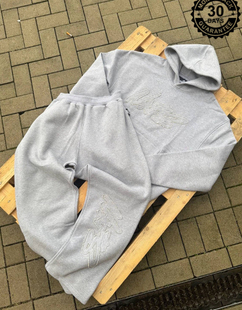 欧美街头Y2K运动卫衣套装 set潮 hoodie 两件套Sports