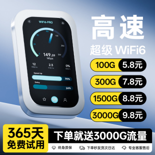 无线网络wi 随身WiFi移动无线2025新款 fi6三网全国通用4G无限速流量wifl高端品质车载便携家用宽带路由器官方